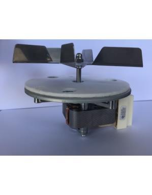 Мотор вентилятора конвекции духовки 28мм, 30watt + вентилятор + гайка