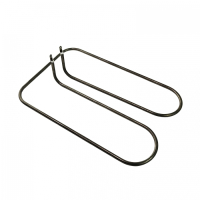 ТЭН 1600W, нерж, D8мм, 250х375х100мм, клеммы под винт М4, КЭТ-0,12, Abat, 220V