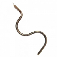 ТЭН духовки 1000W, нерж, L395мм, 2 контакта, S-образный, нижний, Мечта, 220V